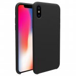 Wholesale iPhone Xs / X (Ten) Pro Silicone Hard Case (Black)